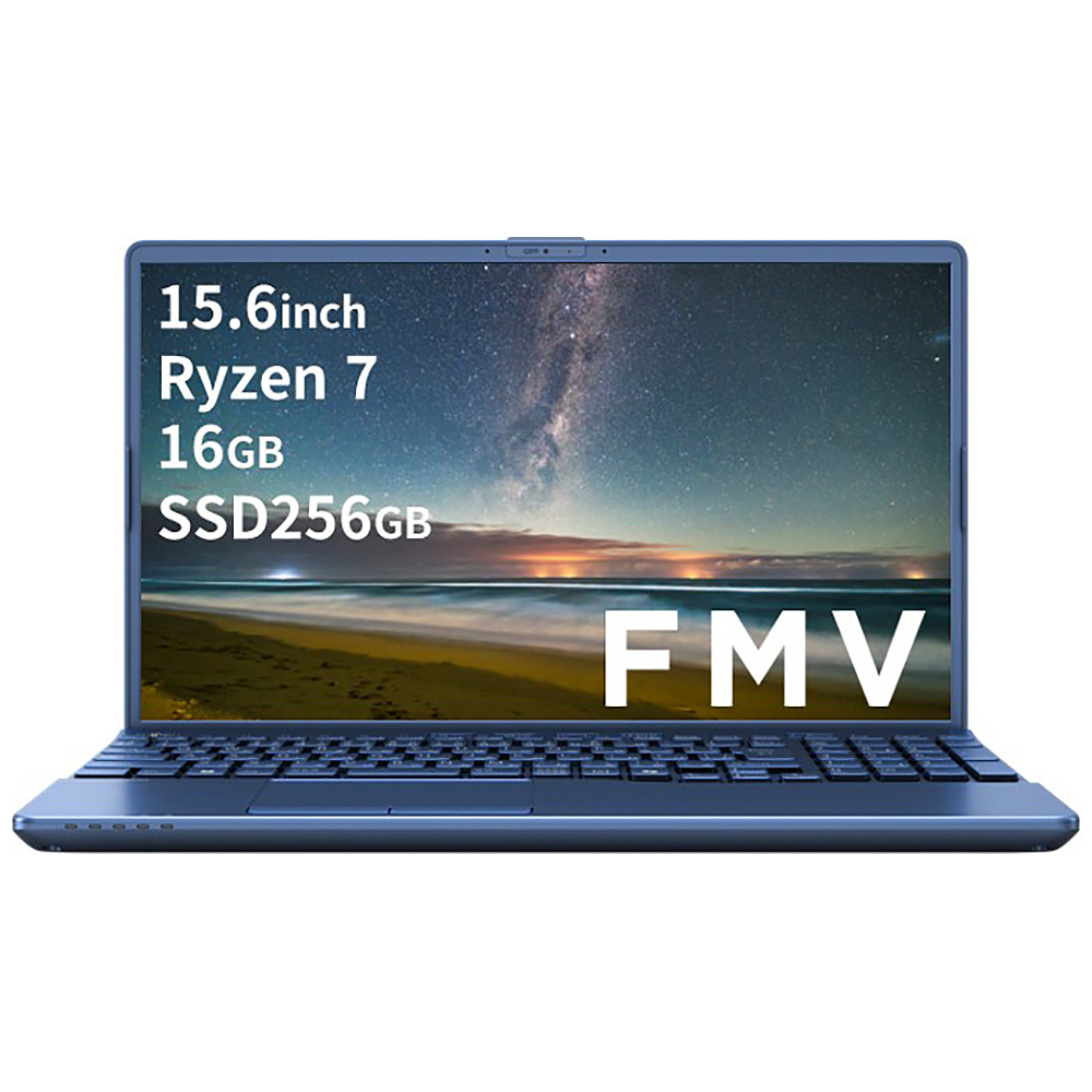 ノートパソコン FMV AHシリーズ LIFEBOOK AH480/J メタリックブルー