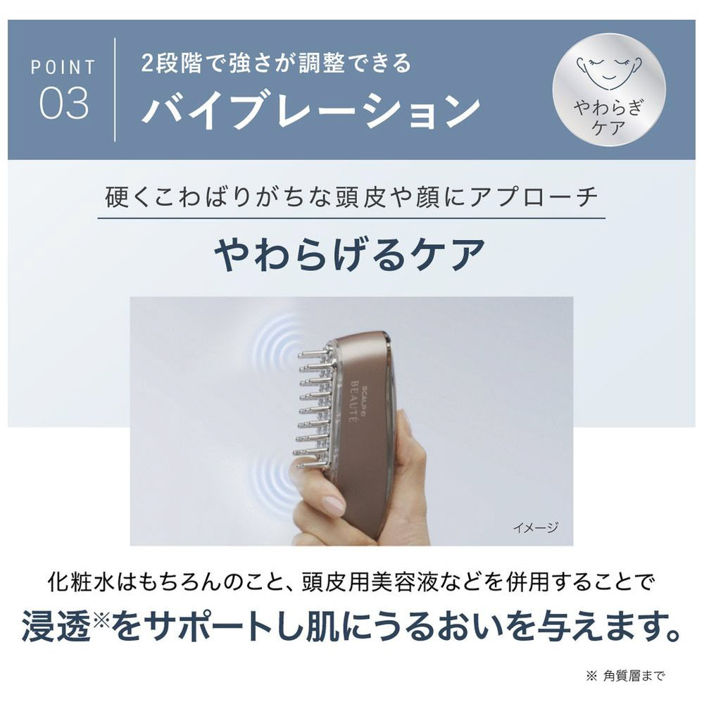 スカルプ電気ブラシ スカルプD ボーテ KKS189 ［EMS美顔器］｜の通販は