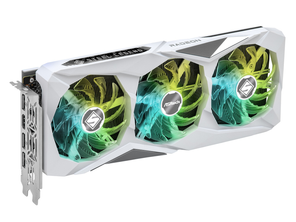 グラフィックボード Radeon RX 7600 XT Steel Legend 16GB OC