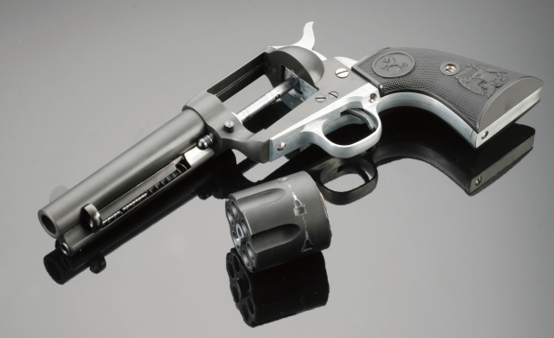 新技術搭載!! タナカの新世代ガスガン「タナカ コルトS.A.A.45 4-3/4