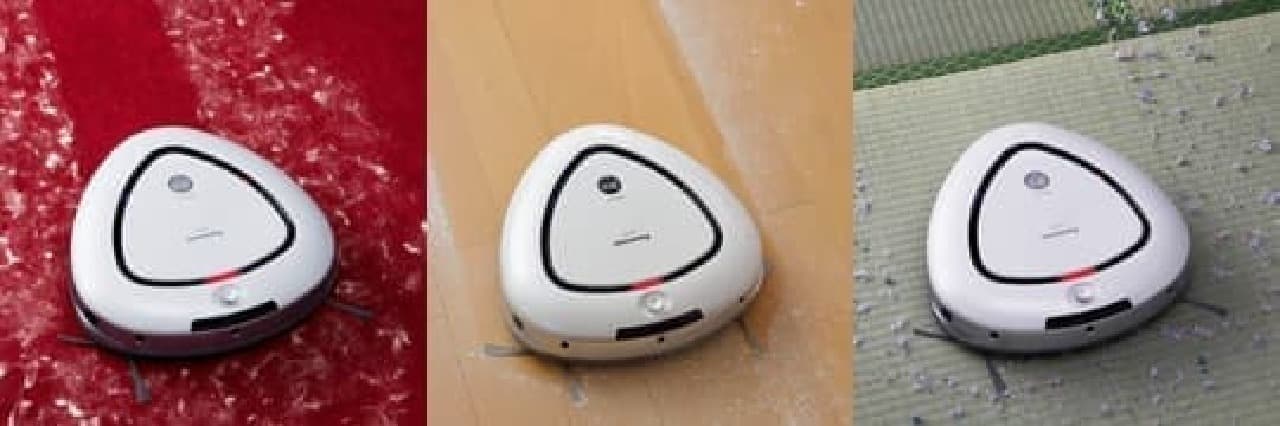 すみっこ掃除が得意なロボット掃除機「RULO」、パナソニックから [えん