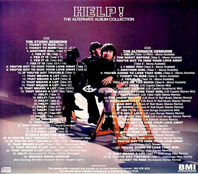 Beatles ビートルズ/ヘルプ！ Help! Alternate Album Collection Vol.2
