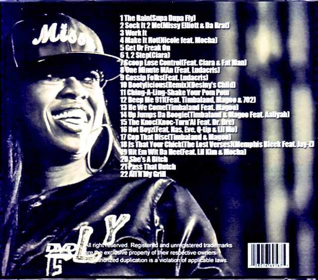 Missy Elliott ミッシー・エリオット/Videos Vol.1