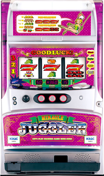 お取り寄せ商品】北電子 ミラクルジャグラー 中古パチスロ実機 [2ch