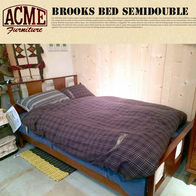 BROOKS BED(ブルックスベッド) ダブルサイズ ACME Furniture