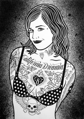 Mike Giant/REBEL8（マイク・ジャイアント） Muerte（ムエルテ） 作品