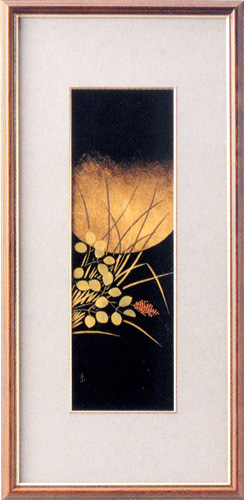 パネル 萩 木製 漆塗り アート インテリア（製造中止） 漆器の井助