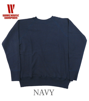 WAREHOUSE ウエアハウス 裏毛|丸胴|ラグランスリーブ|スウェット