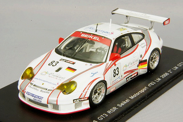 ミニチャンプス 1/43 ポルシェ 911 GT3 RS 2004 ルマン24H #81 L