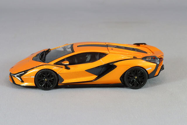 HUNG HING TOYS 1/64 ランボルギーニ シアン FKP 37 オレンジ