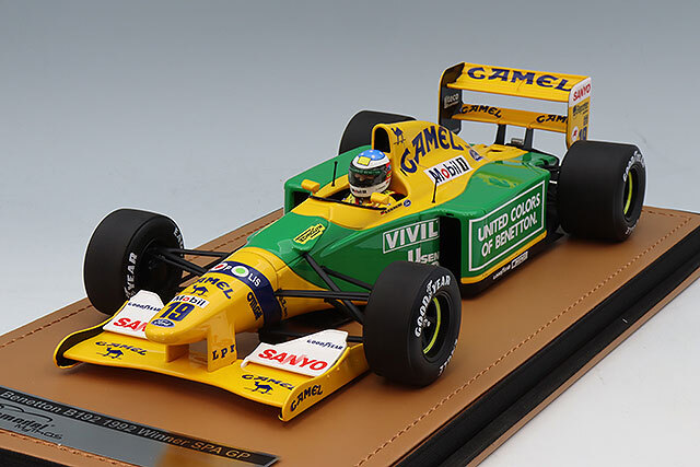 テクノモデル 1/18 ベネトン B192 1992 F1 ベルギーGP ウィナー #19 M