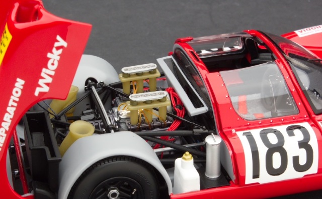 EXOTO/エグゾト ポルシェ910 1969年ツール・ド・フランス＃183 H.Balas