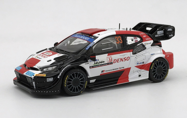 E.エバンス直筆サイン付き】1/43 イクソ TGR GRヤリス 2023 E.エバンス