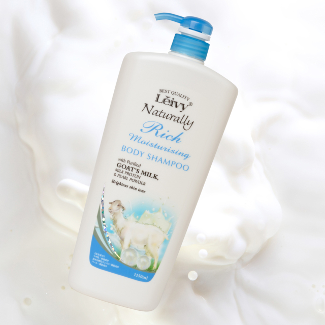 レイヴィーリッチボディシャンプーゴートミルク1150ml｜Leivy