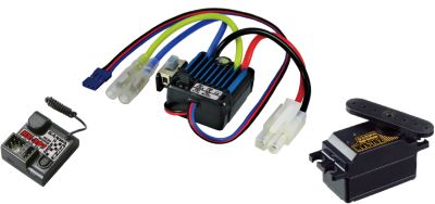 FUTABA 電動カー用ブラシモーター用バック付ESC MC340CR 00107305-3