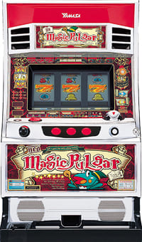 パチスロ実機 山佐 ネオマジックパルサー 【4号機/コイン不要機非対応】