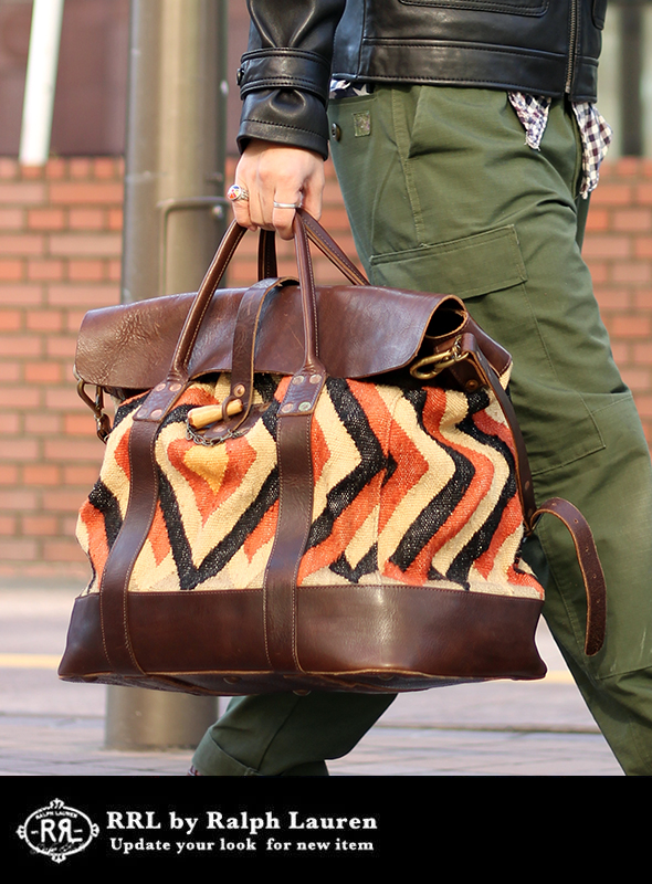 RRL ダブルアールエル SERAPE OVERNIGHT BAGを通販【paper 福岡】
