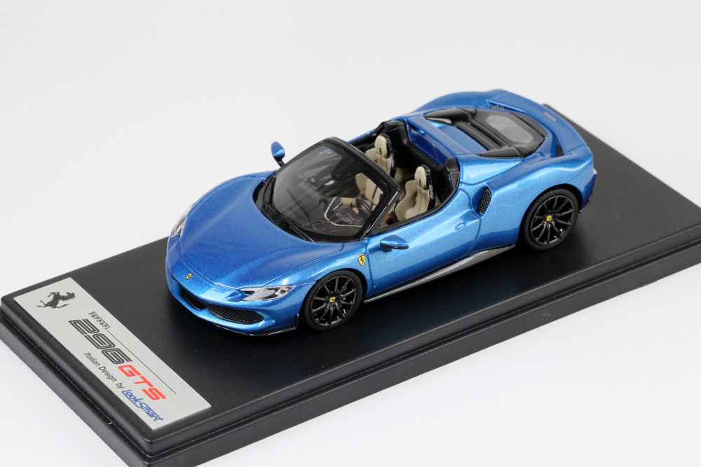 ルックスマート LS538A 1/43 フェラーリ 296GTS ブルーコルサ