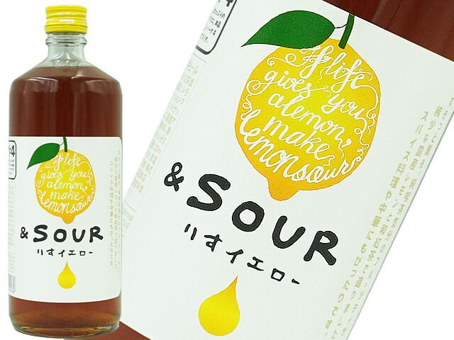 りすイエロー フルーツティーサワー 720ml
