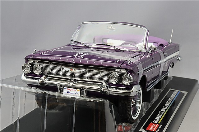 サンスター 1/18 シボレー インパラ オープン コンバーチブル 1961