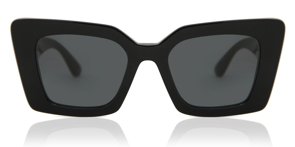 Burberry BE4344 DAISY 300187 Cat Eye Preto óculos de sol