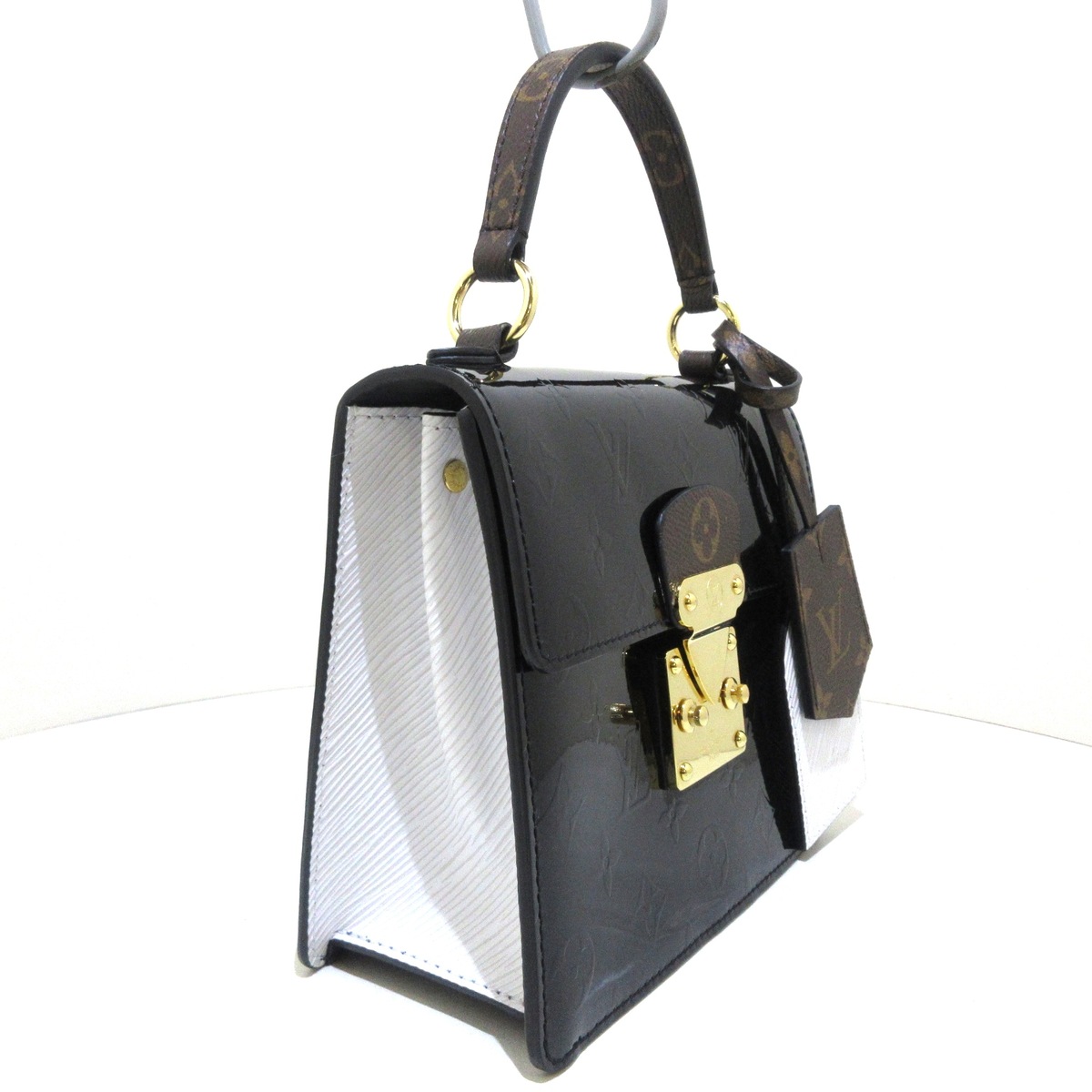 ルイヴィトン/ハンドバッグ/スプリングストリートPM/ノワール/デボス