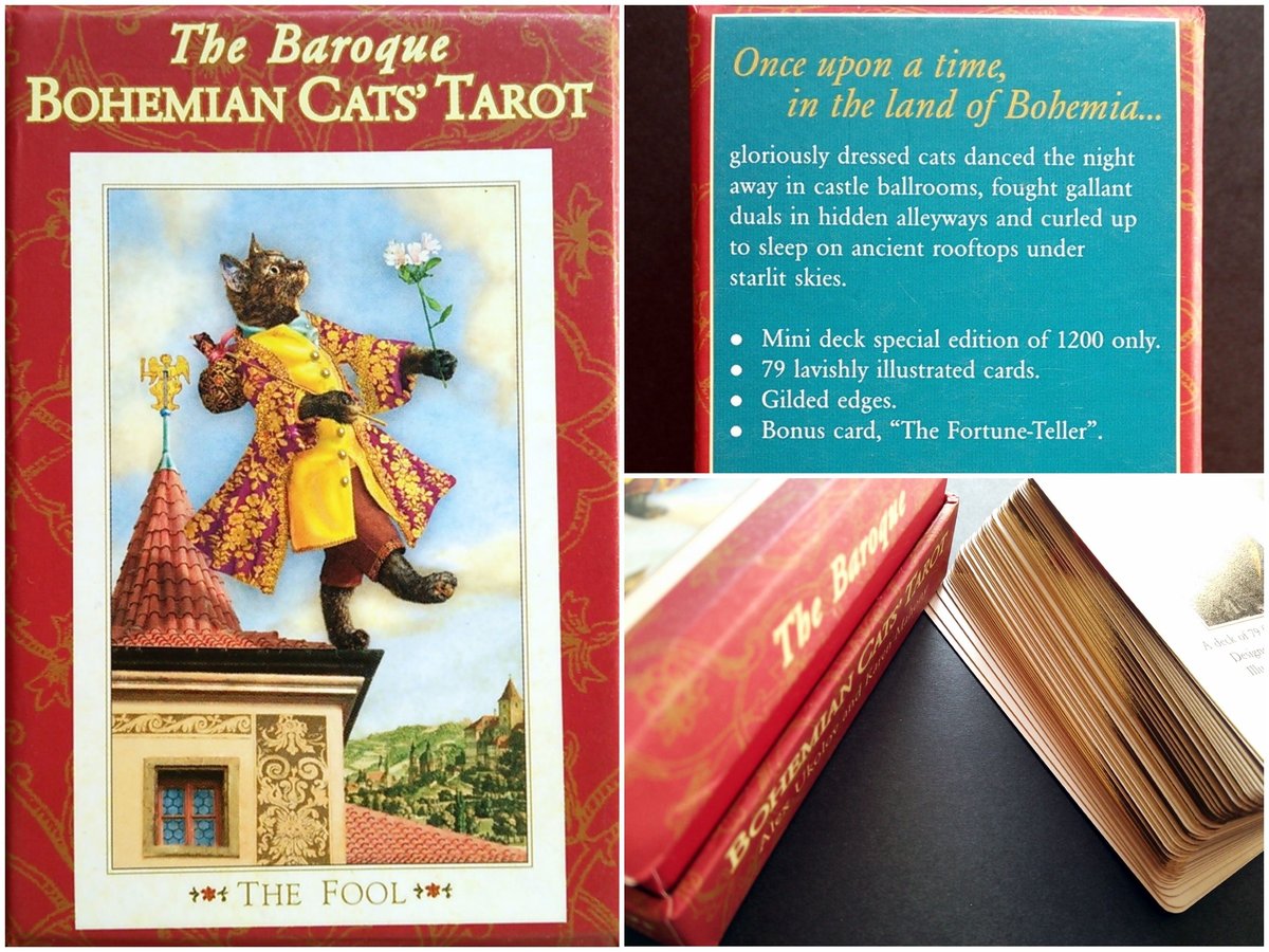 希少！限定入荷】 バロック ボヘミアン キャッツ タロット ミニ 3rd