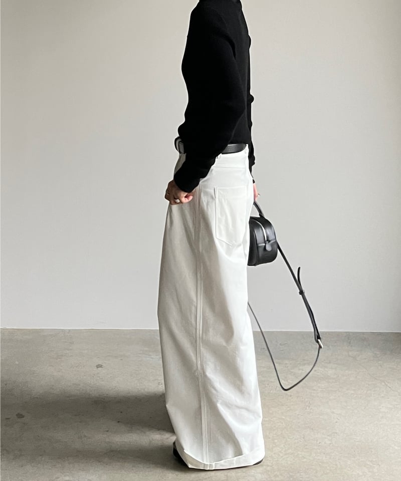 wide chino slacks/3size/3color | F A S H I R U