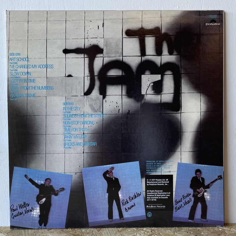 THE JAM / In The City | Oscillators Merchandising