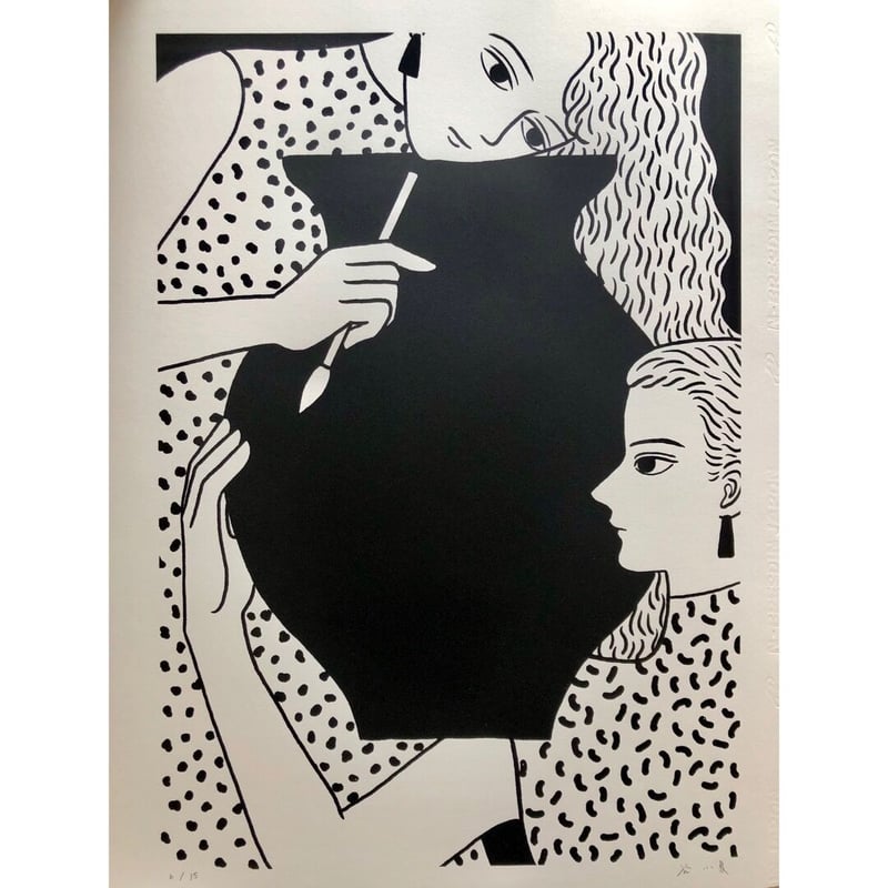 シルクスクリーン作品/silk screen work | tanikonatsu