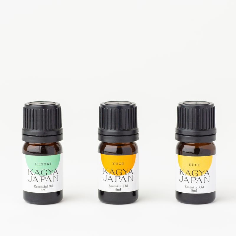 KAGYA JAPAN エッセンシャルオイル 5ml 【SUGI】＆ KAGYA JAPAN