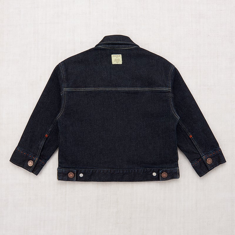 Misha & Puff / Zip Jacket - Indigo Denim | hi h