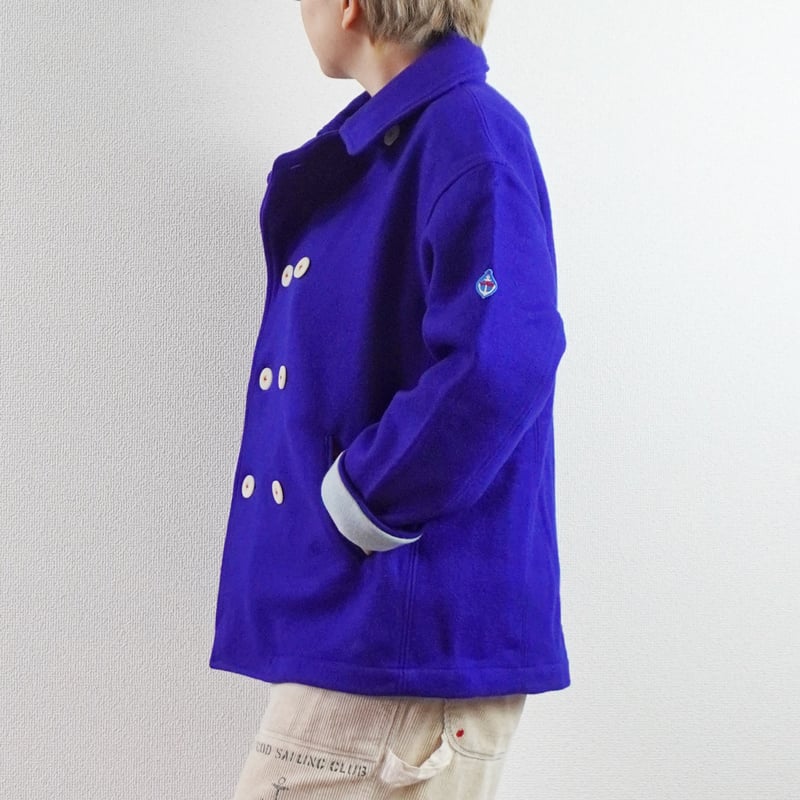 レディース＊快晴堂-軽いカットメルトン Pコート（1枚仕立て）43JK-47