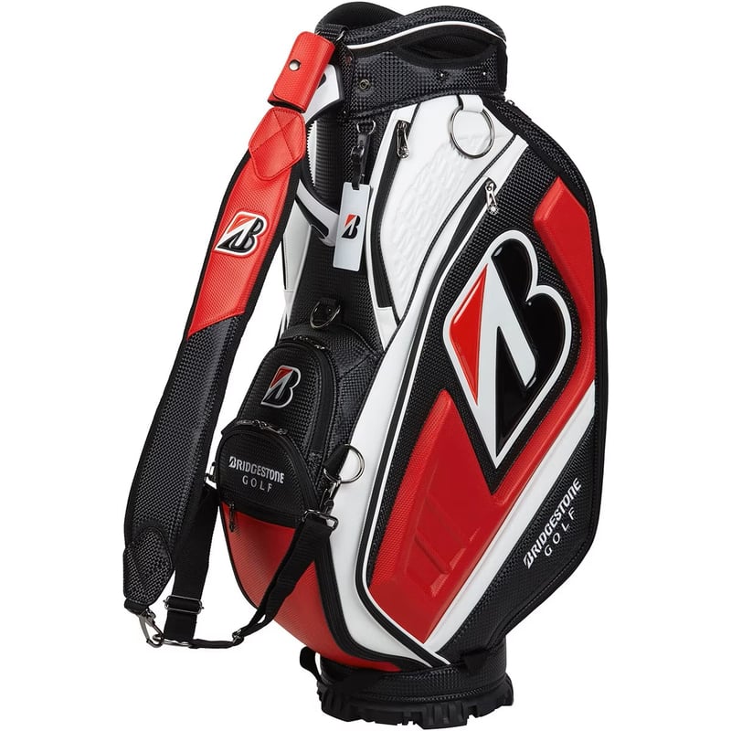 BRIDGESTONEゴルフ ツアーレプリカキャディバッグ コーポレートカラー
