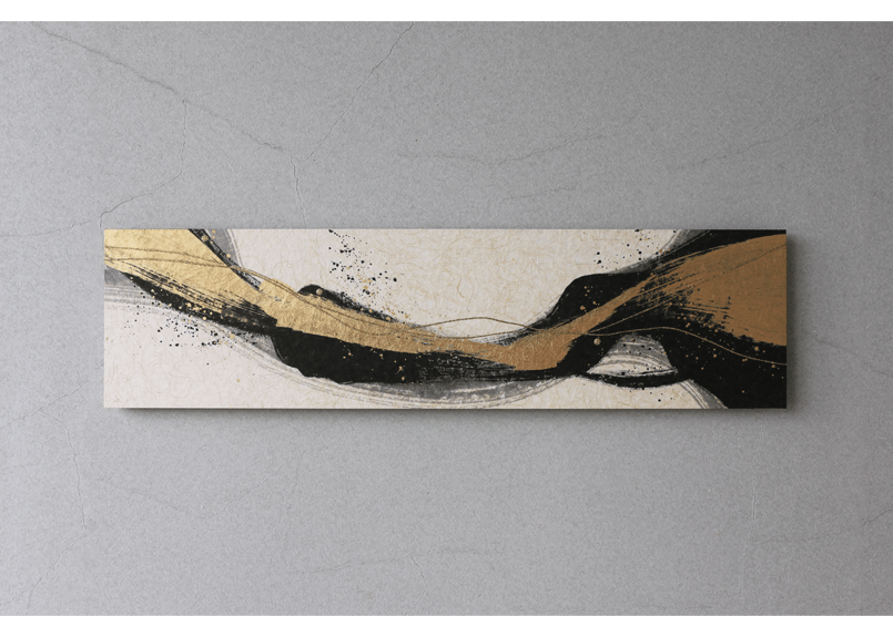和紙アートパネル「翔 金彩－Sho kinsai」 Washi Wall Art Panel