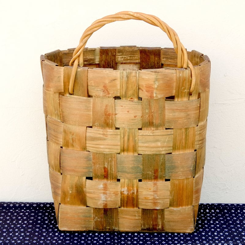 ヴィンテージ 白樺バスケット（縦型） | chuffy
