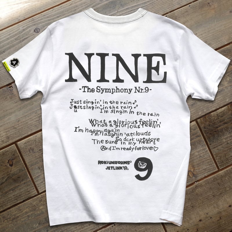 JETLINK24周年再構築版 THE NINE No.9 T-SHIRTS ver.24th