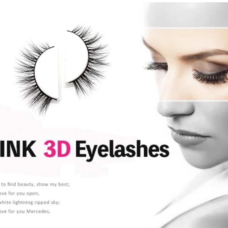 3Dミンクアイラッシュ 3ペア【A09】 | happymania DAIKANYAMA