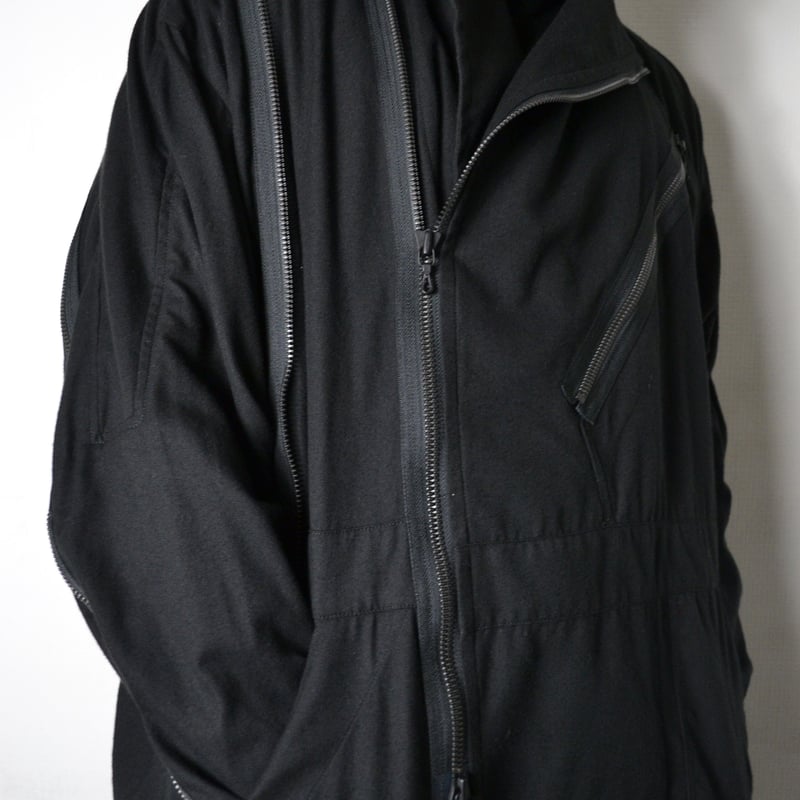 Julius AW18 ISDN Zipper Coat - 637COM2 | Karasu