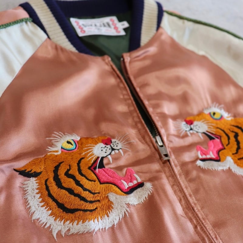 伊賀くみひも くのいちスカジャン/IGAKUMIHIMO TIGER × KUNOICHI S