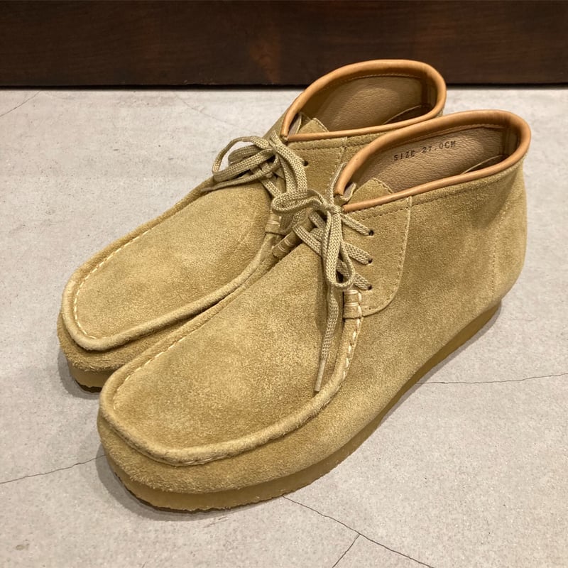 STOCK:NO（ストックナンバー）MB1801 / BEIGE 3HOLE MOCCASIN
