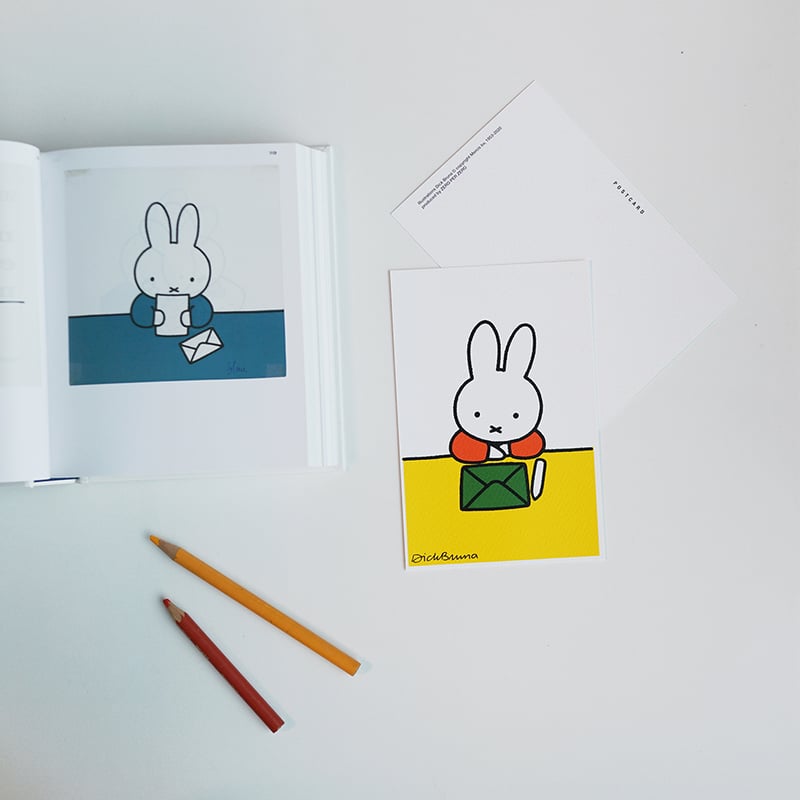 HEDGEHOG | Miffy Silkscreen postcard | ZERO PER