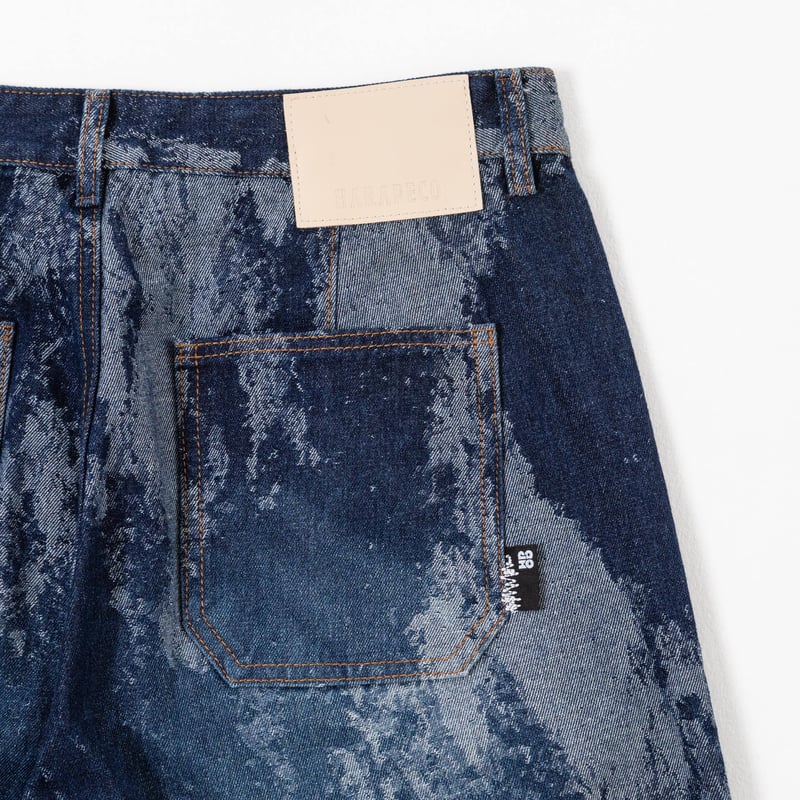 DENIM PANTS - ブルー | harapeco Store