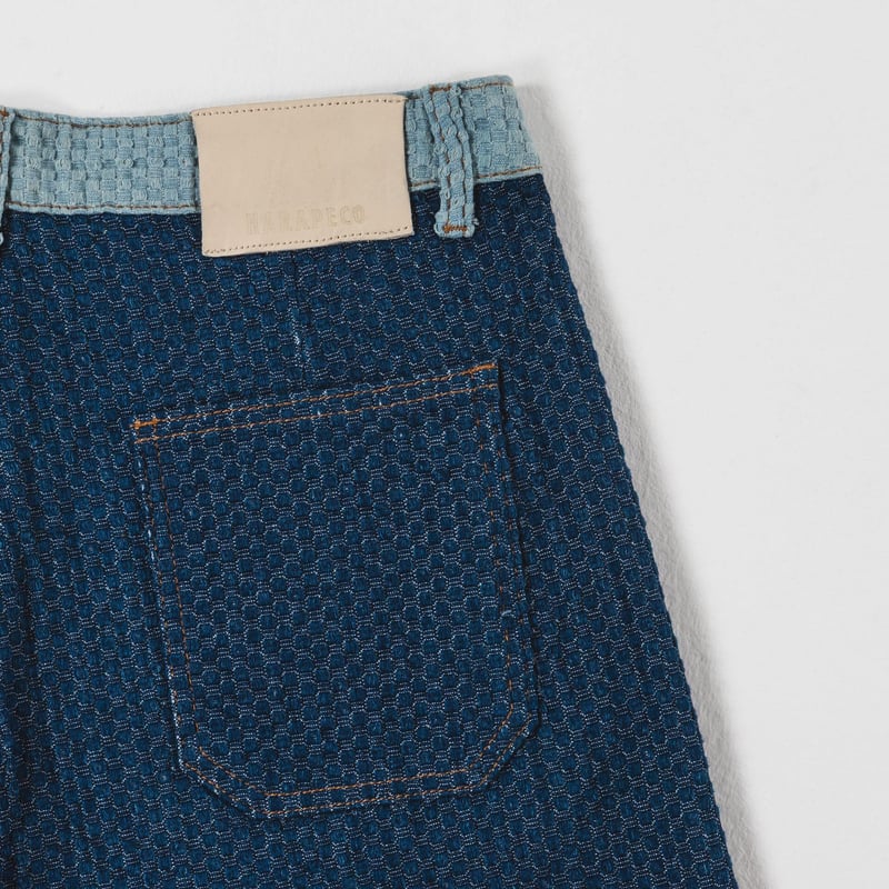 Rebuild Denim Pants - ブルー | harapeco Store