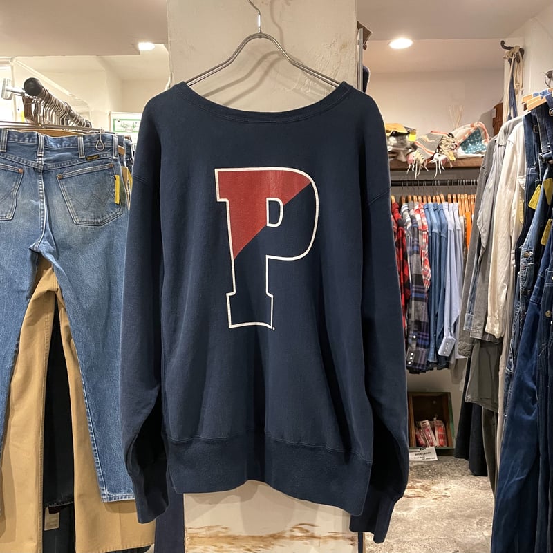 90s〜 Champion リバースウィーブ reverse weave バックプリント PE
