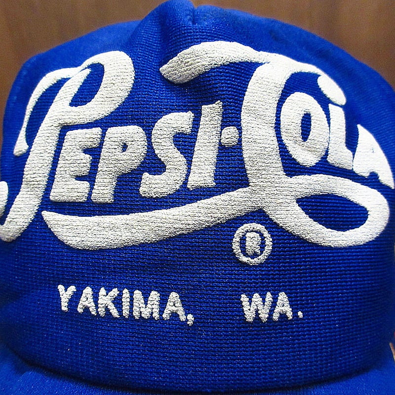 ビンテージ70's80's○PEPSI-COLAスナップバックキャップ○210704i4-m-