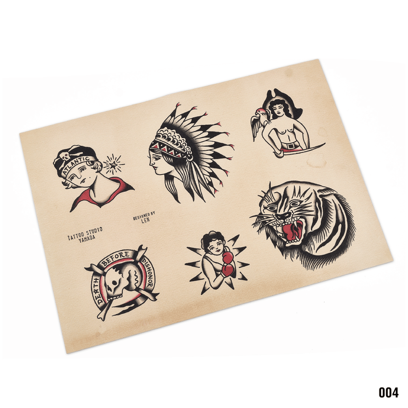 FLASH POSTER】LEN // 001-007 | tattoostudioyama