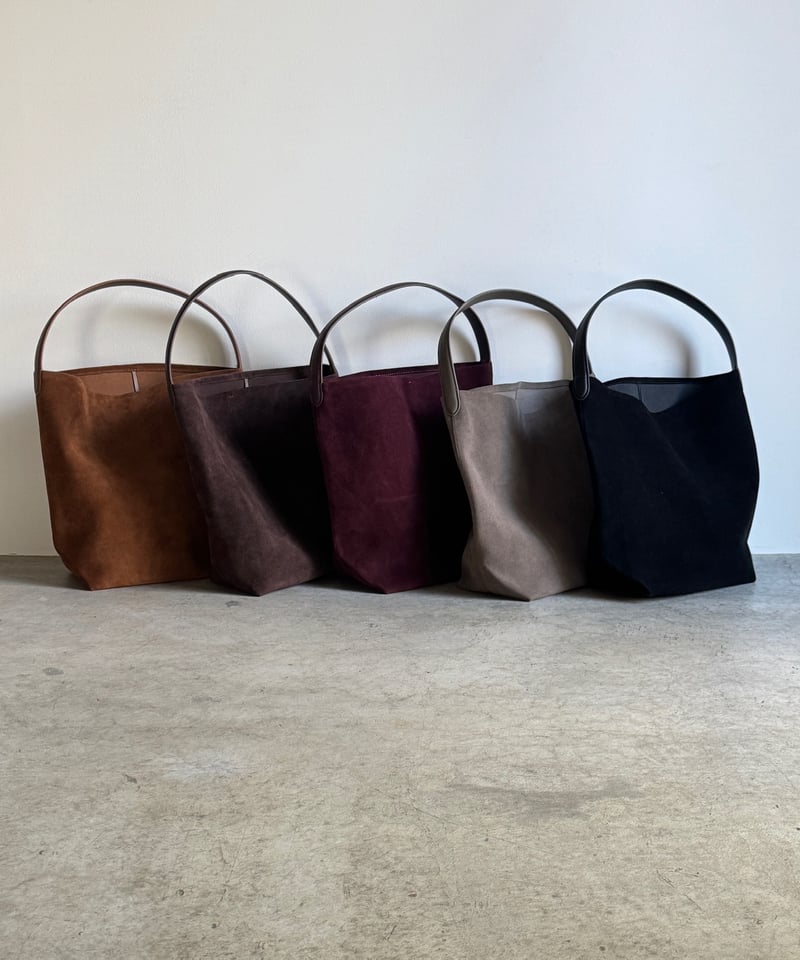 ONE HANDLE SUEDE BAG / 5color | JISTORY