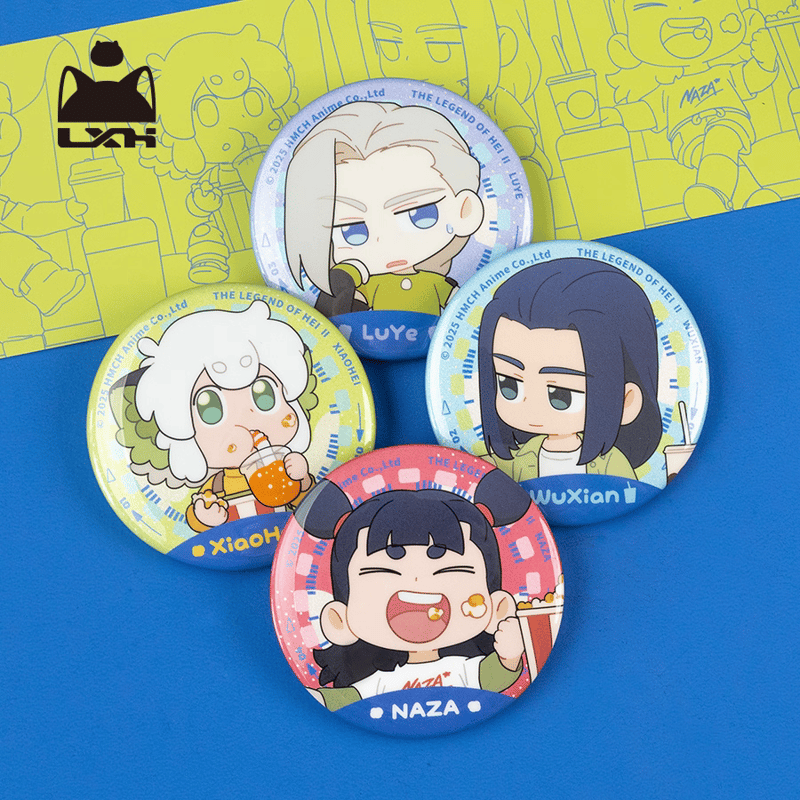 羅小黒戦記2 一緒に映画鑑賞 缶バッジ | 福猫屋