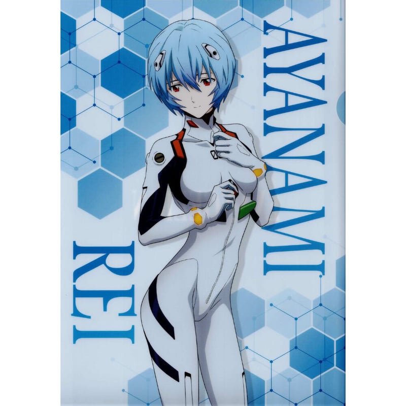 エヴァンゲリオン』 クリアファイル ＆ ステッカーセット 綾波 レイ